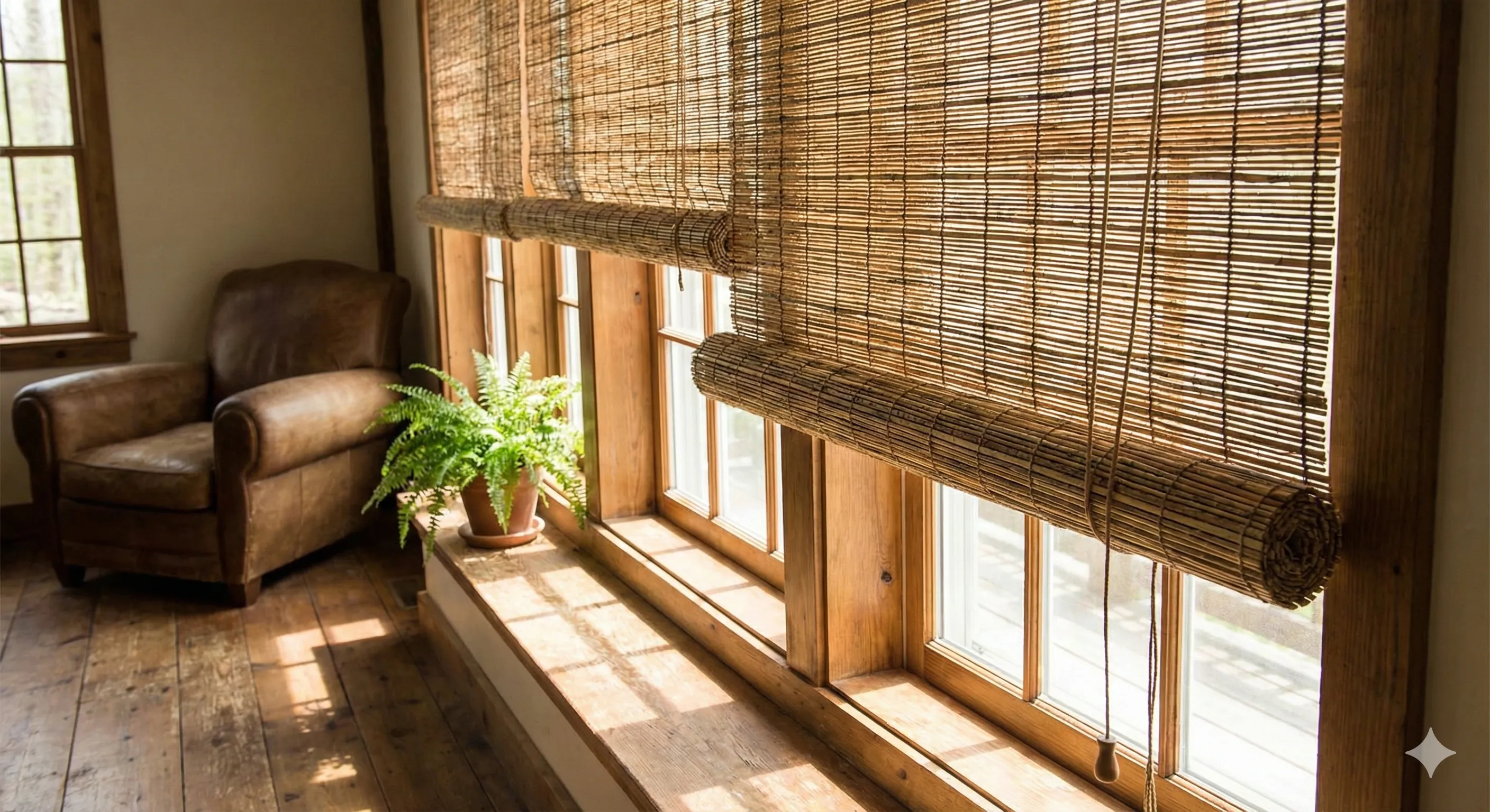 Natural Roller Shades